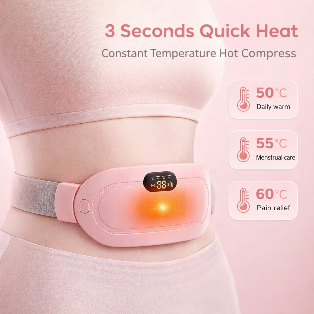 Period Cramp Relief Belt & Massager