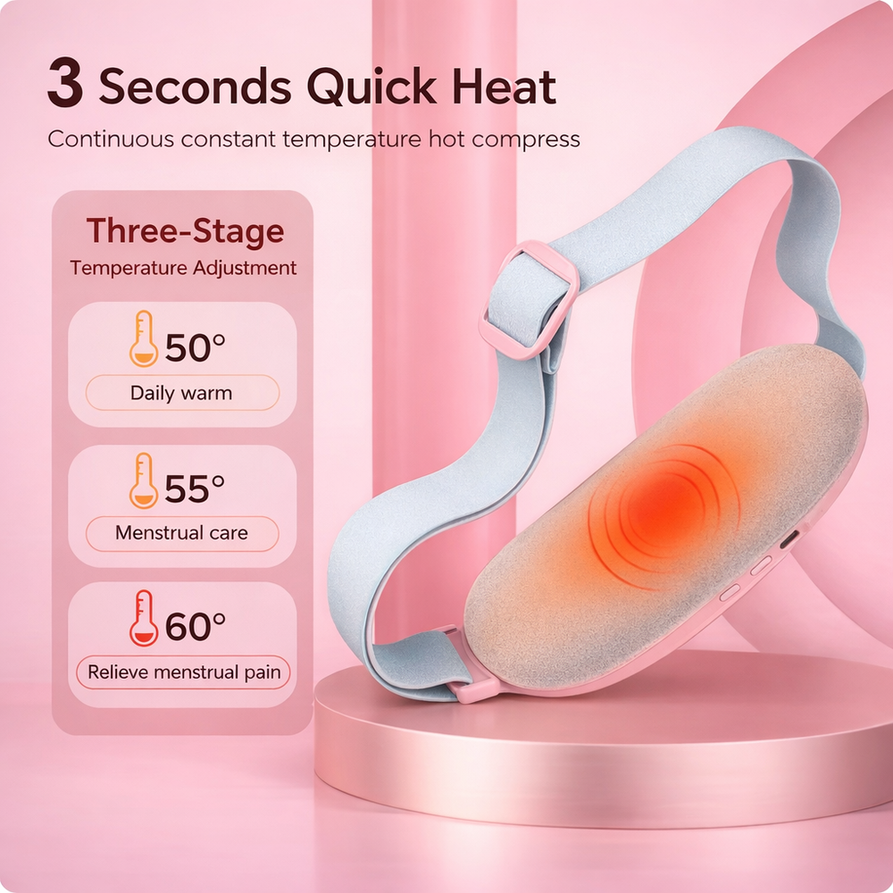 Period Cramp Relief Belt & Massager